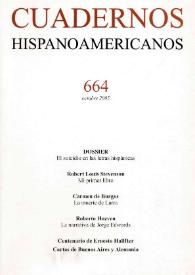 Cuadernos Hispanoamericanos. Núm. 664, octubre 2005 | Biblioteca Virtual Miguel de Cervantes