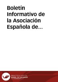 Boletín Informativo de la Asociación Española de Teatro para la Infancia y la Juventud. Núm. 1 | Biblioteca Virtual Miguel de Cervantes