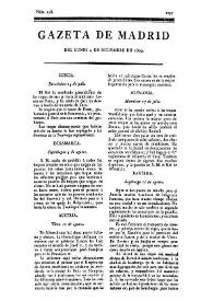 Gazeta de Madrid. 1809. Núm. 248, 4 de septiembre de 1809 | Biblioteca Virtual Miguel de Cervantes