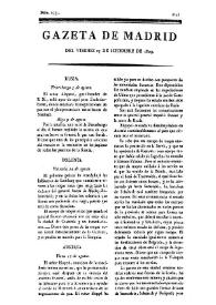 Gazeta de Madrid. 1809. Núm. 259, 15 de septiembre de 1809 | Biblioteca Virtual Miguel de Cervantes