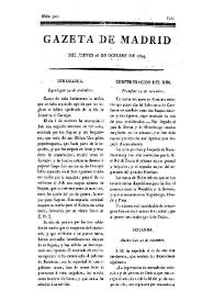 Gazeta de Madrid. 1809. Núm. 300, 26 de octubre de 1809 | Biblioteca Virtual Miguel de Cervantes