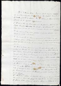 Borrador del contrato entre Mariano José de Larra y Tomás Jordán, empresario de los periódicos El Mundo y El Redactor General. | Biblioteca Virtual Miguel de Cervantes