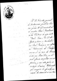 Oficio de traslado del Director General de Instrucción Pública para conocimiento de la Comisión de la Casa de Hernán Cortés | Biblioteca Virtual Miguel de Cervantes