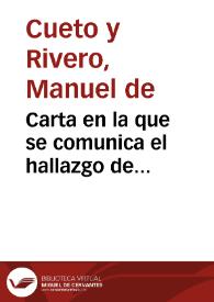 Carta en la que se comunica el hallazgo de inscripciones romanas e islámicas en las cercanías de Priego (Córdoba) y de Loja, y la remisión de vaciados de éstas | Biblioteca Virtual Miguel de Cervantes