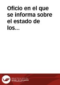 Oficio en el que se informa sobre el estado de los monumentos arqueológicos de la provincia de Valencia, y especialmente sobre la cuestión de la demolición de los restos de Sagunto que de momento está en suspenso. Se detalla las actuaciones de la Sociedad Arqueológica fundada por Vicente Boix en 1853, entre ellas la formación de un museo arqueológico. | Biblioteca Virtual Miguel de Cervantes