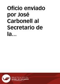 Oficio enviado por José Carbonell al Secretario de la Academia comunicándo que el Marqués le ha notificado que ya ha empaquetado el monetario, por lo que ahora depende ahora exclusivamente de él la conclusión del negocio. Se excusa ante el secretario que por motivo de su mala salud y sus múltiples ocupaciones no le ha sido posible acercarse al Puerto de Santa María para recoger las monedas, operación que hará la próxima semana. | Biblioteca Virtual Miguel de Cervantes