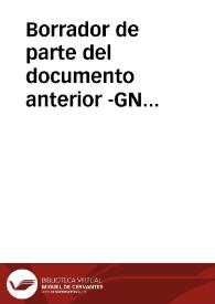 Borrador de parte del documento anterior -GN 1769/5(46)- con el número de piezas de oro y de plata que hay en cada una de las series. | Biblioteca Virtual Miguel de Cervantes