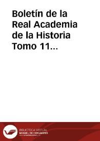 Boletín de la Real Academia de la Historia. Tomo 112, Año 1943 | Biblioteca Virtual Miguel de Cervantes