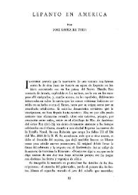 "Lepanto en América". Relación de las fiestas que se hicieron en la Ciudad de Cuzco por la nueua [sic] de la batalla naual [sic] / por José López de Toro | Biblioteca Virtual Miguel de Cervantes