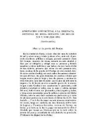 Aportación documental a la biografía artística de Soria durante los siglos XVI y XVII (1509-1698) [III] (Continuación)  / El Marqués del Saltillo | Biblioteca Virtual Miguel de Cervantes