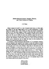 "Reinar, después de morir" : Imagery, Themes, and Their Relation to Staging / J. E. Varey | Biblioteca Virtual Miguel de Cervantes