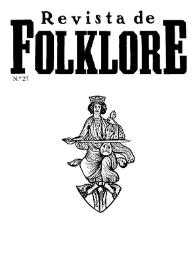 Revista de Folklore. Tomo 3a. Núm. 27, 1983 | Biblioteca Virtual Miguel de Cervantes