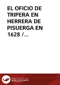 EL OFICIO DE TRIPERA EN HERRERA DE PISUERGA EN 1628 / Arroyo, Luis Antonio | Biblioteca Virtual Miguel de Cervantes