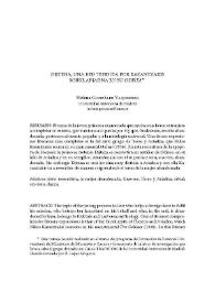 Dijtena, una red tendida por Kazantzakis sobre Ariadna en su "Odisea" / Helena González Vaquerizo | Biblioteca Virtual Miguel de Cervantes