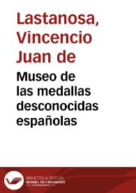 Museo de las medallas desconocidas españolas | Biblioteca Virtual Miguel de Cervantes