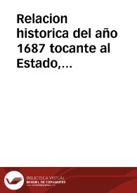 Relacion historica del año 1687 tocante al Estado, sucessos y progressos de la Liga Sagrada contra turcos : formada de las ultimas cartas de Italia y el norte, publicada el martes 22 de abril | Biblioteca Virtual Miguel de Cervantes