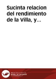 Sucinta relacion del rendimiento de la Villa, y Castillo de Iurumeña, a la obediencia de su magestad (que Dios guarde) sucedido viernes nueue de iunio de este año de 1662 | Biblioteca Virtual Miguel de Cervantes