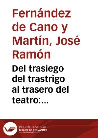 Del trasiego del trastrigo al trasero del teatro: Nuevas interpretaciones del vocabulario erótico cervantino / José Ramón Fernández de Cano y Martín | Biblioteca Virtual Miguel de Cervantes