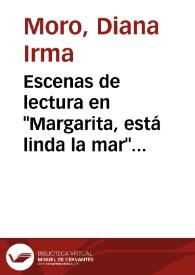 Escenas de lectura en "Margarita, está linda la mar" de Sergio Ramírez / Diana Irma Moro | Biblioteca Virtual Miguel de Cervantes