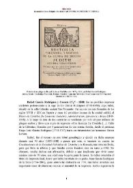 Rafael García Rodríguez y Cuenca (17¿?-1844) [Semblanza] / Inmaculada Casas Delgado | Biblioteca Virtual Miguel de Cervantes