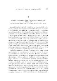 Sobre la memoria del Sr. D. Ángel de los Ríos y Ríos, intitulada "El retrato y traje más auténticos de Cristóbal Colón" / Valentín Carderera y Solano | Biblioteca Virtual Miguel de Cervantes