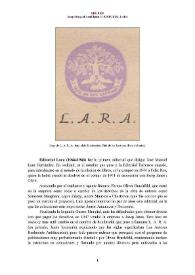 Editorial Lara (Barcelona, 1944-1946) [Semblanza] / Josep Mengual Català | Biblioteca Virtual Miguel de Cervantes