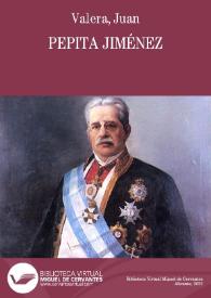 Pepita Jiménez / Juan Valera | Biblioteca Virtual Miguel de Cervantes