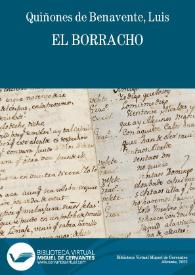 El borracho / Luis Quiñones de Benavente | Biblioteca Virtual Miguel de Cervantes