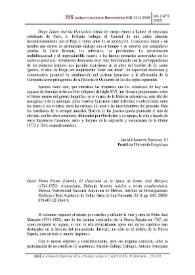 Óscar Flores Flores (coord.): "El clasicismo en la época de Pedro José Márquez (1741-1820). Arqueología, filología, historia, música y teoría arquitectónica". México, Universidad Nacional Autónoma de México, Instituto de Investigaciones Estéticas, Real Academia de Bellas Artes de San Fernando, 2014, pp. 645 [Reseña] / Antonio Astorgano Abajo | Biblioteca Virtual Miguel de Cervantes