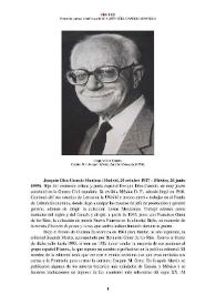 Joaquín Díez-Canedo Manteca (Madrid, 1917 - México, 1999) [Semblanza] / Fernado Larraz | Biblioteca Virtual Miguel de Cervantes