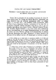 Hacia un Las Casas verdadero. Novedad y ejemplaridad de los estudios lascasianos de Marcel Bataillon / André Saint-Lu | Biblioteca Virtual Miguel de Cervantes