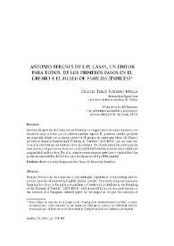 Antonio Bergnes de las Casas, un editor para todos. De los primeros pasos en el gremio a El Museo de Familias (índices) / Dolores Thion Soriano-Mollá | Biblioteca Virtual Miguel de Cervantes