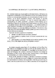 La agudeza de Gracián y la retórica jesuítica / M. Batllori, S.I. | Biblioteca Virtual Miguel de Cervantes