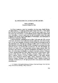 "El Cancionero" de 1501 de Juan del Encina / Rosalie Gimeno | Biblioteca Virtual Miguel de Cervantes