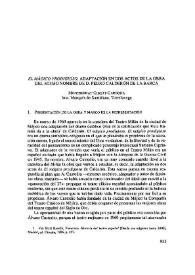 "El Mágico Prodigioso", adaptación en dos actos de la obra del mismo nombre de D. Pedro Calderón de la Barca / Montserrat Gibert-Cardona | Biblioteca Virtual Miguel de Cervantes