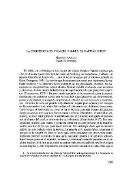 La conciencia en Palacio Valdés: El Capitán Ribot / Gilbert Paolini | Biblioteca Virtual Miguel de Cervantes