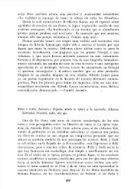 Dos notas bibliográficas: Peña y Goñi, Antonio: "España desde la ópera a la zarzuela", Alianza Editorial. Madrid, 1967, 265 pp. ; Antonio de Cabezón: "Obras de música para arpa, tecla y vihuela". Instituto de Musicología. Barcelona, 1966 [Reseñas] / Federico Sopeña | Biblioteca Virtual Miguel de Cervantes