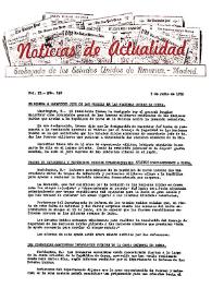 Noticias de Actualidad. Núm. 152, 9 de julio de 1950 | Biblioteca Virtual Miguel de Cervantes