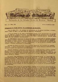 Noticias de Actualidad.  Núm. 169, 16 de octubre de 1950 | Biblioteca Virtual Miguel de Cervantes