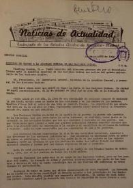 Noticias de Actualidad. Edición especial, 25 de octubre de 1950 | Biblioteca Virtual Miguel de Cervantes