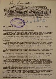 Noticias de Actualidad.  Núm. 6, 10 de enero de 1951 | Biblioteca Virtual Miguel de Cervantes