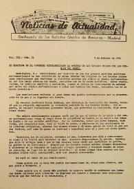 Noticias de Actualidad. Núm. 21, 9 de febrero de 1951 | Biblioteca Virtual Miguel de Cervantes