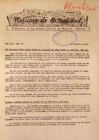 Noticias de Actualidad.  Núm. 46, 9 de abril de 1951 | Biblioteca Virtual Miguel de Cervantes