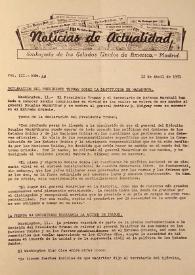 Noticias de Actualidad. Núm. 48, 12 de arbil de 1951 | Biblioteca Virtual Miguel de Cervantes