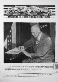 Noticias de Actualidad. Núm. 27, 29 de julio de 1952 | Biblioteca Virtual Miguel de Cervantes