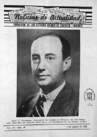 Noticias de Actualidad. Núm. 28, 9 de agosto de 1952 | Biblioteca Virtual Miguel de Cervantes