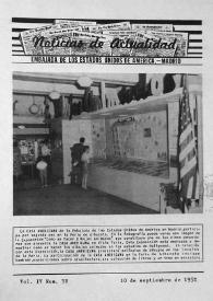 Noticias de Actualidad. Núm. 32, 10 de septiembre de 1952 (Número incompleto) | Biblioteca Virtual Miguel de Cervantes