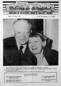 Noticias de Actualidad. Núm. 42, 6 de diciembre de 1952 | Biblioteca Virtual Miguel de Cervantes