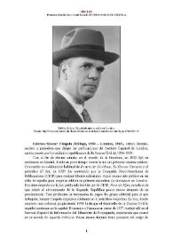 Esteban Salazar Chapela (Málaga, 1900 – Londres, 1965) [Semblanza] / Francisca Montiel Rayo | Biblioteca Virtual Miguel de Cervantes