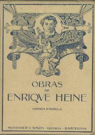 Obras poéticas de Enrique Heine / versión española por José Pablo Rivas ; ilustraciones de Pablo Humann y P. Grot Johann | Biblioteca Virtual Miguel de Cervantes